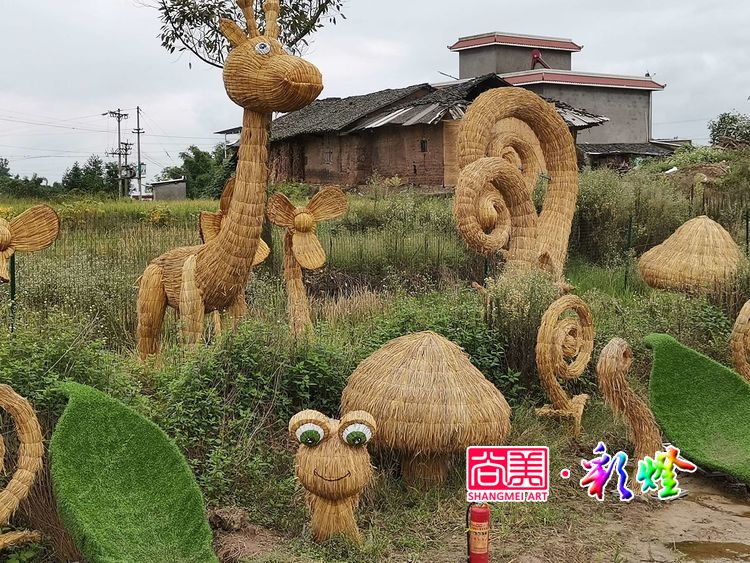 稻草草雕藝術(shù)的特點、工藝和適用場景